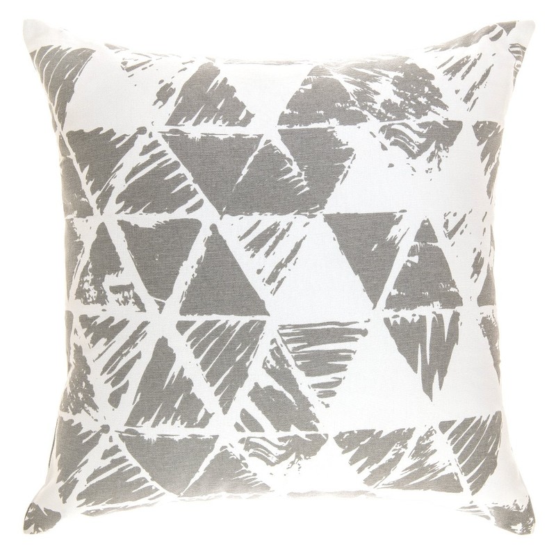 TreeWool (2 Pack Ikat Accent Cushion Covers in Cotton Canvas