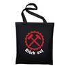 Styletex23 Marriage Wedding Married Jute Bag Cotton Bag, black