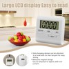 Pack of 2 Digital Kitchen Timer, Timer with Large LCD