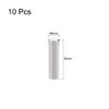 sourcing map 10 Pcs 6mm x 20mm Dowel Pin 304