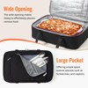 Insulated Casserole Carrier - Rectangular Texture Portable Casserole Carrier for