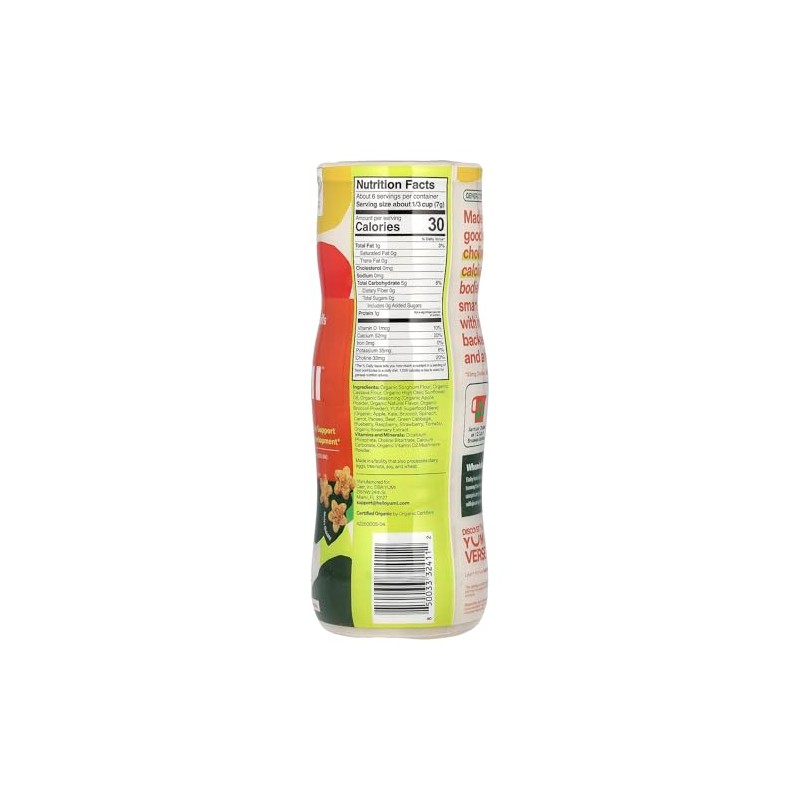 Yumi Organic Apple Broccoli Rice-Free Puffs, 1.5 OZ