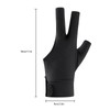 Holiberty 2 Pcs Professional Billiard Pool Gloves for Left Hand
