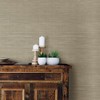 nuwallpaper nu2215 Trigo grasscloth Peel & Stick Papel pintado, Neutral