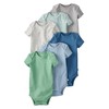 little planet by carter's unisex-baby Baby 3-pack Organic Cotton Short-sleeve