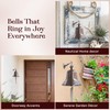 Solid Brass Wall Mounted Ship Hanging Bell for Reception, School,