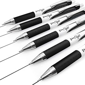 Zebra Classic Z-Grip Flight Ballpoint Pens - 1.2mm - Black Ink - Pack of 6