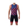 Wixen Men’s Triathlon Suit –Breathable & Padded Tri Suit for