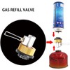 Conversion Adapter Camping Gas Stove Adaptor Valve Canister Gas Convertor