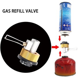 Conversion Adapter Camping Gas Stove Adaptor Valve Canister Gas Convertor Shifter Refill