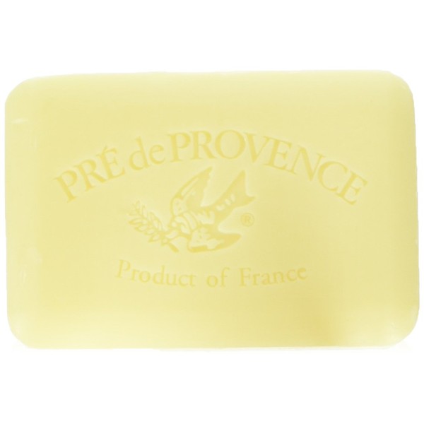 Pre de Provence Artisanal French Soap Bar Enriched with Shea Butter, Sweet Lemon, 250 Gram
