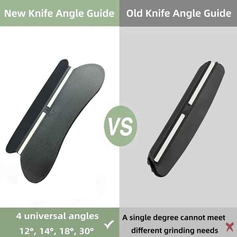 Black knife sharpener Angle Guide. Whetstone Knife Blade Sharpener Sharpening