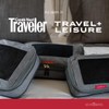 LeanTravel Compression Packing Cubes for Travel Organizers with Double Zipper