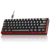 KEMOVE K61SE Gaming Mechanical Keyboard, 60 Percent Wired RGB Backlit