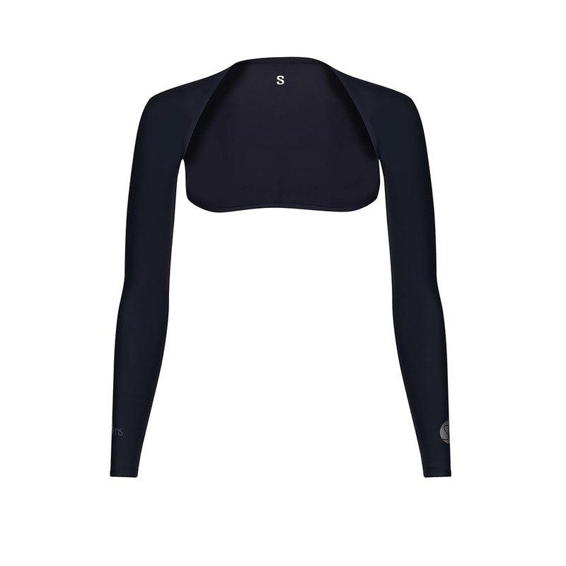 SParms Premium Sun Protection Shoulder Wraps(Navy, Small)