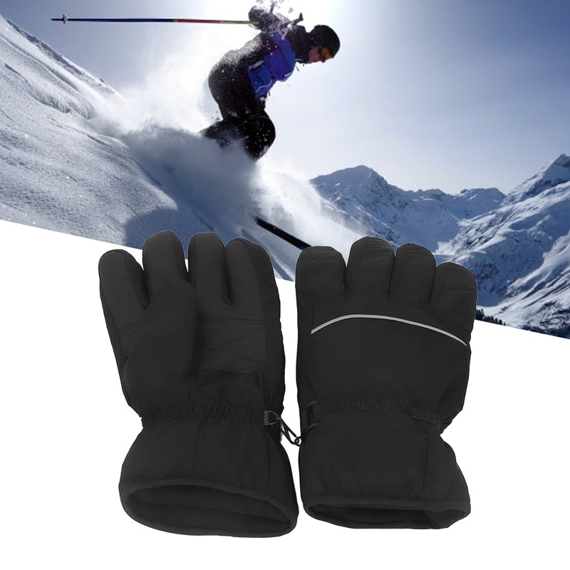 Electric Heated Gloves Touch Screen Waterproof Breathable Adjustable Warm Thermal