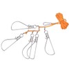 Fishing Stringer, Stainless Steel Heavy Duty Fishing Catch Stringer with