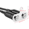 12V Stainless Steel Motorcycle Handlebar Switch LED Modification Bracket Control
