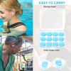 Ear Plugs for Sleeping, 16 Moldable Noise Cancelling Silicone Earplugs