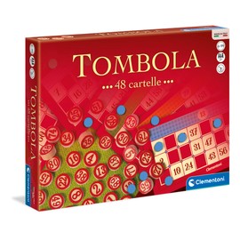 Clementoni Tombola Classic 16557 Board Game, Multi-Coloured