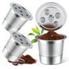 Stainless Steel Reusable K Cups for K eurig Supreme &