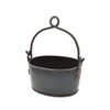brocant iron oval bucket