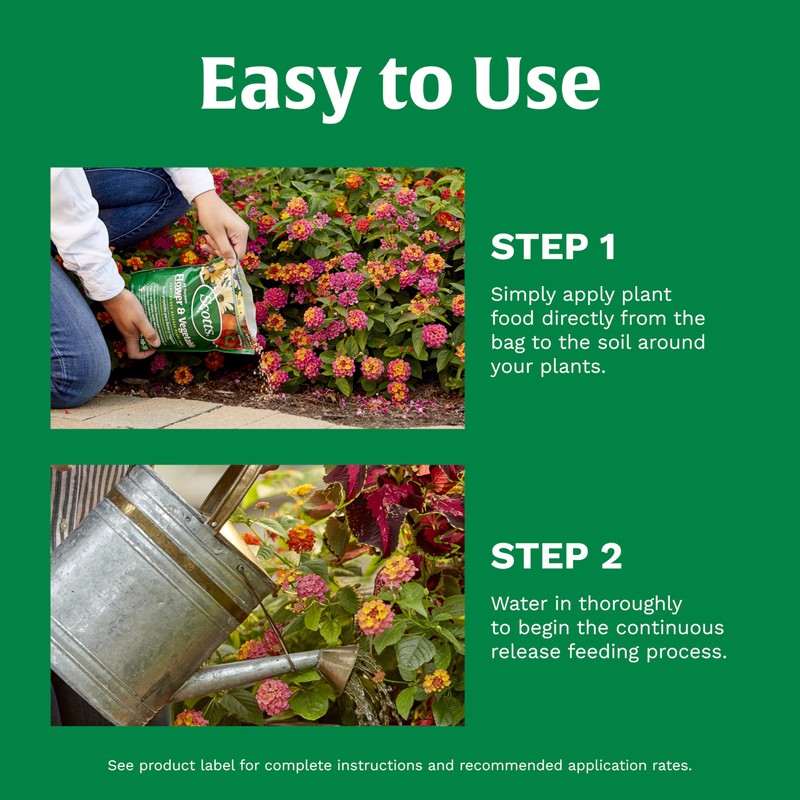 Scotts All Purpose Flower and Vegetable Continuous Release Plant Food,