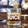 Gifts for Grandpa - "Grandpa Juice" - 11oz Funny Whiskey/Cocktail Glass- Idea From Daughter, Fathers Day, Papa, New, For Birthday, Grandson, Grandchildren, Granddaughter, Grandkids