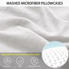 PiccoCasa Pillow Cases 2 Pack Soft Brushed Microfibre Pillow Covers