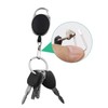 ShaYuLaLa Bicycle Key Wire with Reel, Stretchable Key Chain, Neck