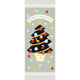 Hamamonyo Picture Tenugui, Exciting Christmas