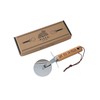 CGB Giftware | Wooden Handle Pizza Cutter | Engraved with