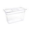 Vogue Polycarbonate 1/3 Gastronorm Container 200 mm Deep, Clear, Capacity: