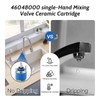 Compatible with Grohe 46048000 Faucet Cartridge Replacement Single-Hand Mixing Valve