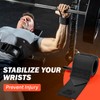 Workout straps for men used in gym and cross training
