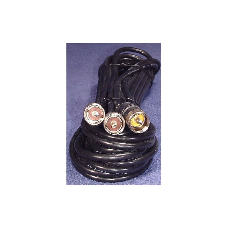 COPHASE COAX for CB Radio Dual Antennas 18 ft per