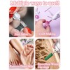 ITADAKU 120 Pcs 3mm Mini Sanding Bands for Nail Drill