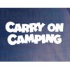 Car Sticker CARRY ON CAMPING Novelty Funny Camper Van Window
