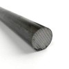 12L14 Steel Round Rod, Unpolished (Mill) Finish, Cold Drawn Temper,