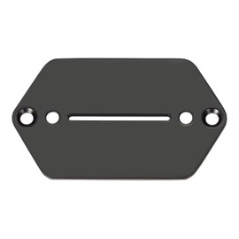 Dopro Electric Guitar Pickup Selector Switch Plate Control Cover Plate with Blade Slot for Contemporary/Marr Jaguar Black