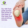 Premium Comfort Metatarsal Felt Foot Neuroma Pads - Easy to