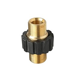 Pressure Washer Adapter Set, Quick Disconnect Kit Pressure Washer Accessories 15mm Plug core，3/8" Female to M22 Female