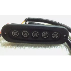 TRIMARK E-ASK 36448-08 KEYLESS ENTRY 5-BUTTON E-PAD 12V KEY PAD LOCK BUS RV CAMP