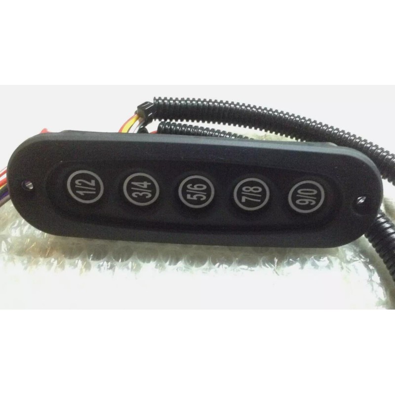 TRIMARK E-ASK 36448-08 KEYLESS ENTRY 5-BUTTON E-PAD 12V KEY PAD