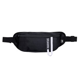 JUVENTUS Seven Boys White & Black Adjustable Waist Belt Bag for Travel Casual Black Taglia UNICA Modern, black, Modern