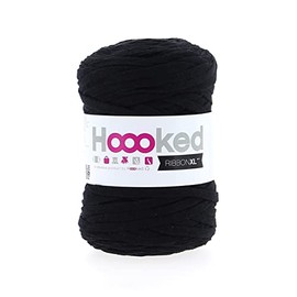 Hoooked RXL-26 Ribbon XL Yarn-Black Night, 120 m