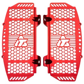 Tusk Billet Radiator Guards Red For KTM 300 XC (Fuel Injected) 2020-2024