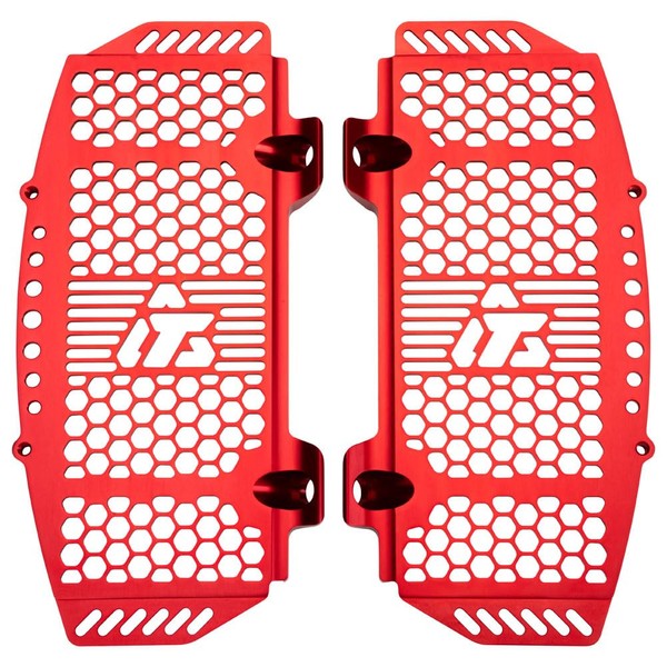 Tusk Billet Radiator Guards Red For KTM 300 XC (Fuel Injected) 2020-2024