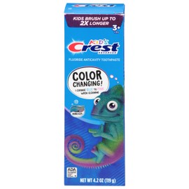 Crest Oral Care, Toothpaste Fluoride Anticavity Bubble Gum 3+ Years, 4.2 Ounce