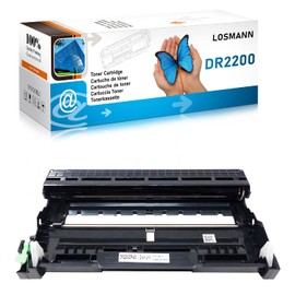 LOSMANN 1x Drum Unit Compatible with Brother DR-2200 DR2200 for Brother DCP-7055 DCP-7060D DCP-7065DN Fax 2840 HL-2130 HL-2230 HL-2240D HL-2270DW MFC-7360N MFC-7460DN MFC-7860DW DCP-7077 0 0 MFC-7328j